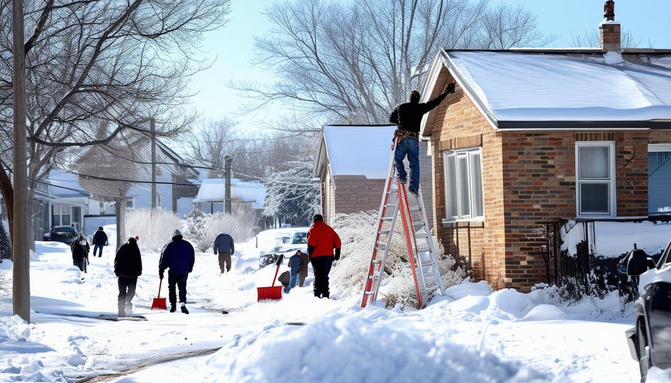 Snowy Roof